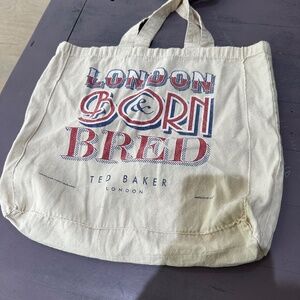 Ted Baker Beige Tote Bag
